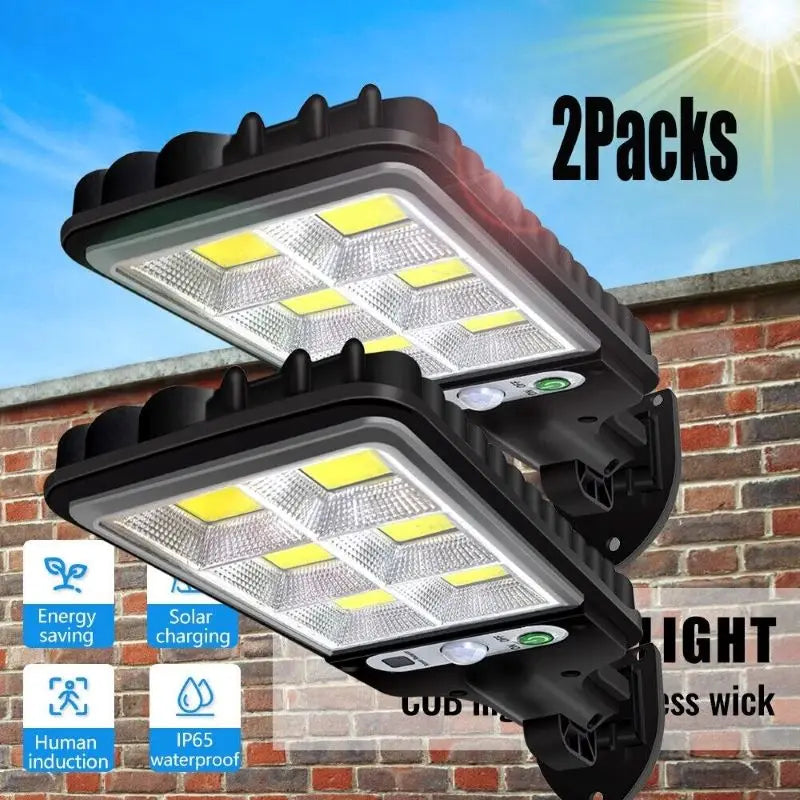 lampes murales solaires led capteur mouvement moderne noires jaunesextérieur hydrofuge modes