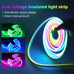 ruban lumineux flexible multicolore 84leds adressable ws2811 ip65 étanche moderne