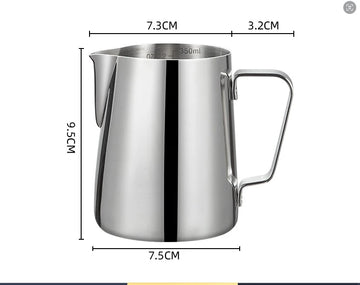 pichet lait acier inoxydable tasse latte art espresso percolateur gooseneck kettle mocha pot