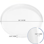 moule silicone transparent motif floral paysage moderne décoration table horloge murale