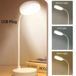 lampe led portable rechargeable prise usb blanc moderne sans tiraillement