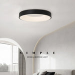 lampe moderne blanc bois grain acrylique métal led variable opaques minimaliste