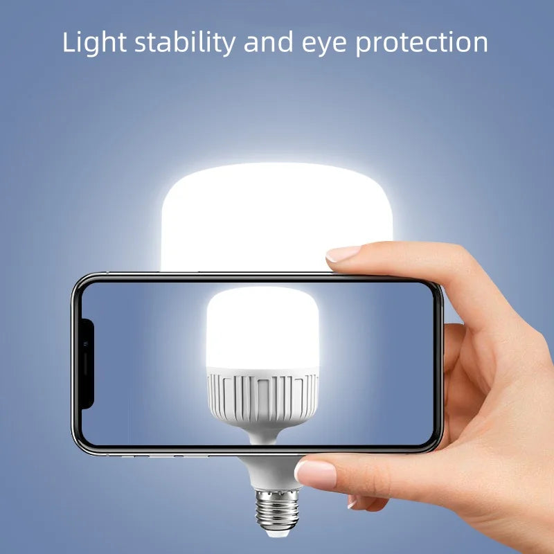 ampoule led 10w 15w 20w 30w 40w 50w 5w 60w 80w blanc rayures verticales