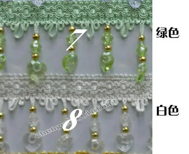ruban decoratif dentelle coeurs 14 couleurs 6.5cm largeur mariage decoration elegante