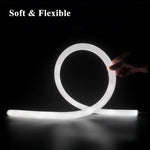 manchon silicone flexible diffuseur ruban led smd cob blanc moderne étanche éclairage intérieur