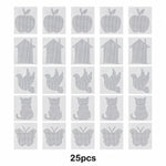 patchs réparation moustiquaire adhésifs formes animales chat oiseau décorative facile pose semi transparent