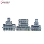 boîtes rangement transparentes modernes tubes flacons réfrigérateur pratique 3ml compartiments organizer.storage invisible