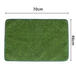 tapis herbe artificielle vert moderne chiens réutilisable lavable sans odeurs drainage intérieur