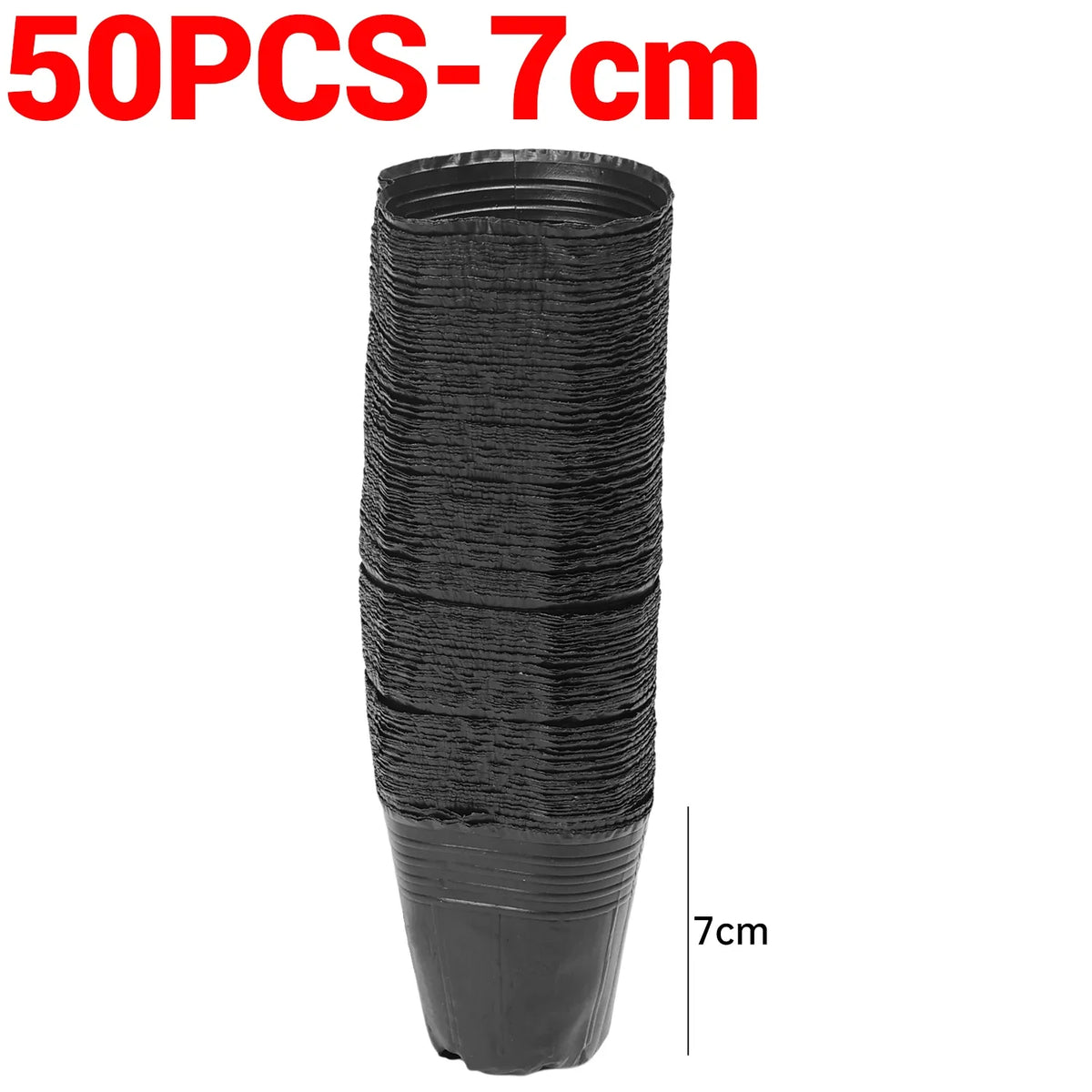 pots fleurs noirs opaques bacs pépinière plastique simples utilitaires plantes 13 10 cm