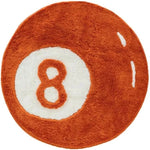 tapis rond damier rouge noir vert orange antidérapant imperméable polyester peluche épais moderne chambre