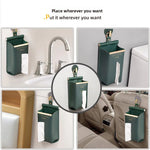 Sac serviettes simili cuir moderne orange vert blanc rouge bleu suction