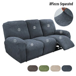 housses canapé gris imprimé végétal moderne pièces adhésifs polyester lavable printemps été