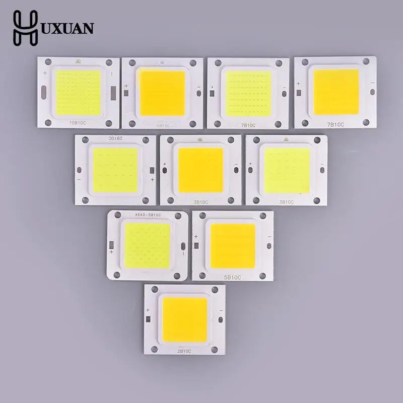 plaque led moderne 100w 30w 20w blanc jaune grille points