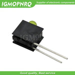 diodes led noires vertes rouges brillantes pack 10 pieces led électroluminescentes