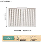 pad protection table silicone vert clair beige moderne clips diagonal