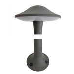 lampe solaire gris moderne éclairage extérieur ip65 protection alu autonomes