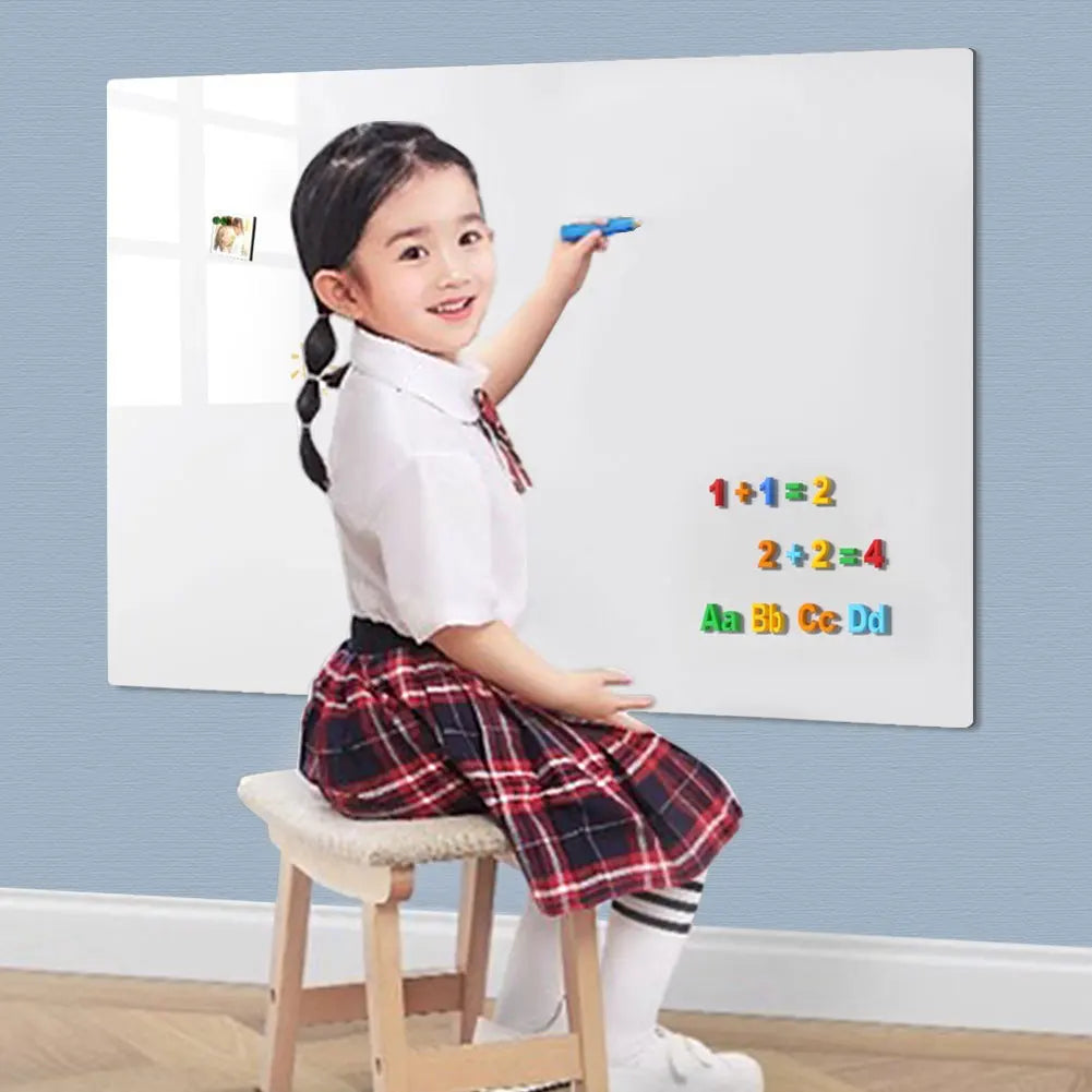 tableau blanc magnétique aimants diversifié modernes adhésifs effaçable sec 60x45cmécole maison