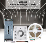 ruban led blanc 120 diodes adhésif contrôleur rf adaptateur alimentation 24v moderne