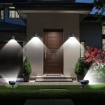 lumière solaire led ip65 59 ampoules noires moderne autonome énergie solaireextérieur decoration
