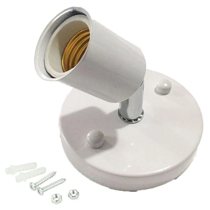 supports lampe moderne vis bronzé noir blanc minimaliste lisses brillants