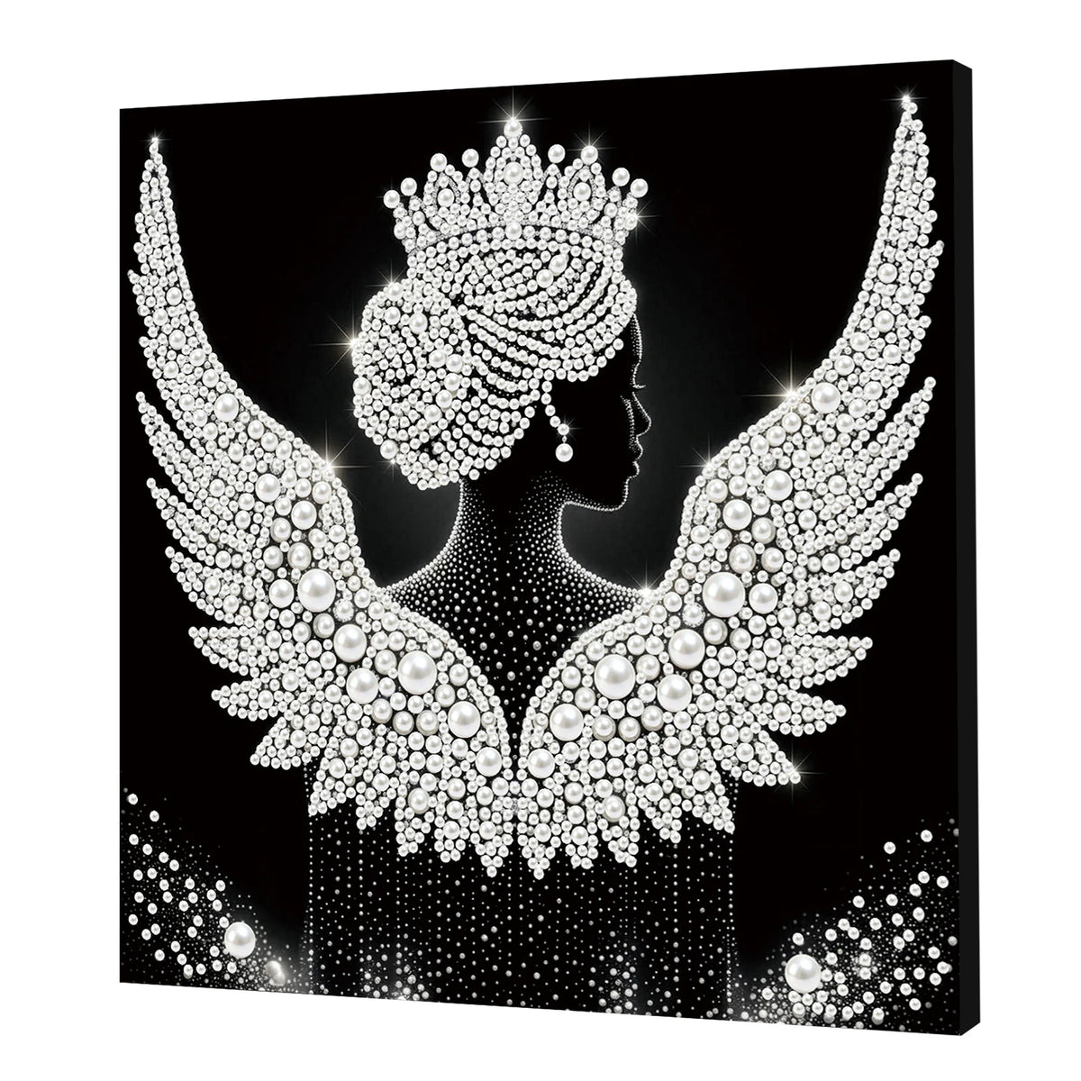 tableau décoratif brillantes motifs papillon art détaillé personnage dessins animés 25cm 25cm