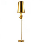 lampe sol moderne métal doré blanc salon chambre éclairage led intérieur élégant