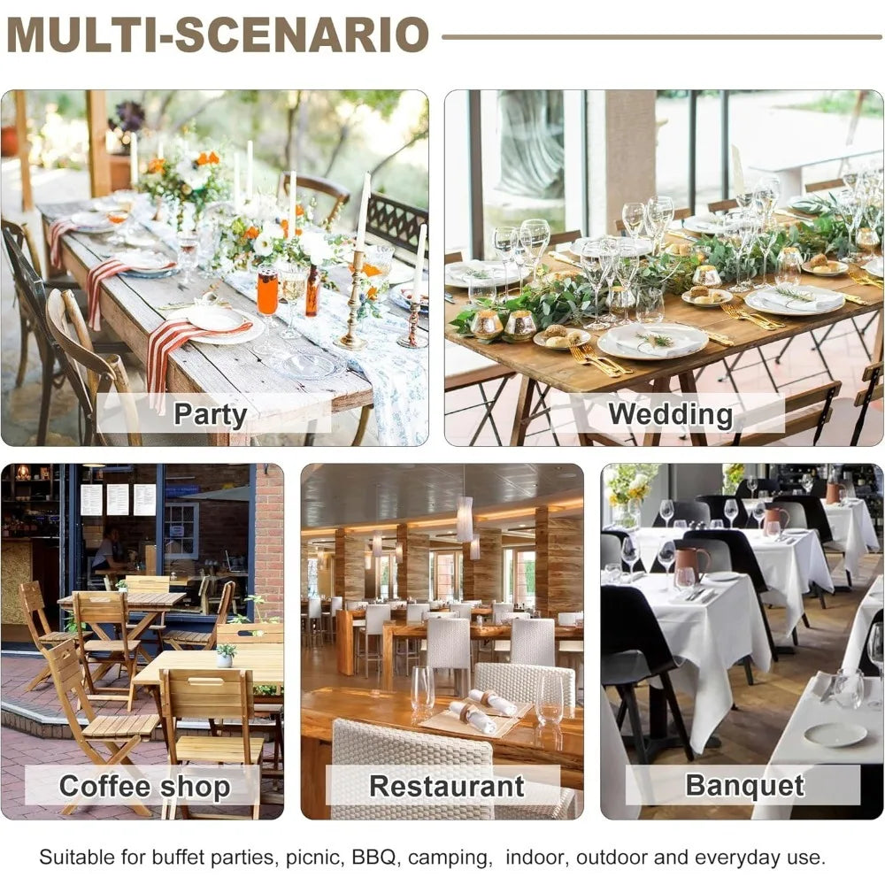 nappe rectangulaire rayée bleue moderne maison fêtes mariages extérieur polyester