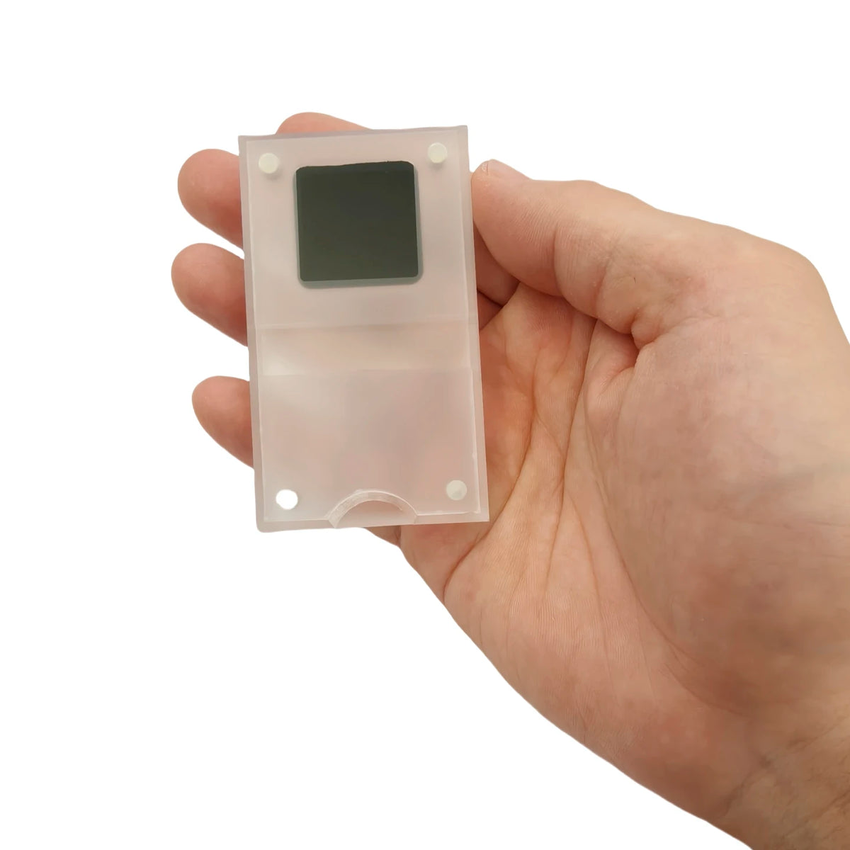 présentation bijoux support velours acrylique transparent moderne minimaliste adhésif diamant blanc