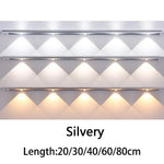 lampe led rechargeable blanc noir moderne interrupteur mouvement clips 3modes luminosité adjustable chambre armoire