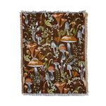 tapis vintage artisanal chats feuilles animaux portable printemps automne maison camping pique nique