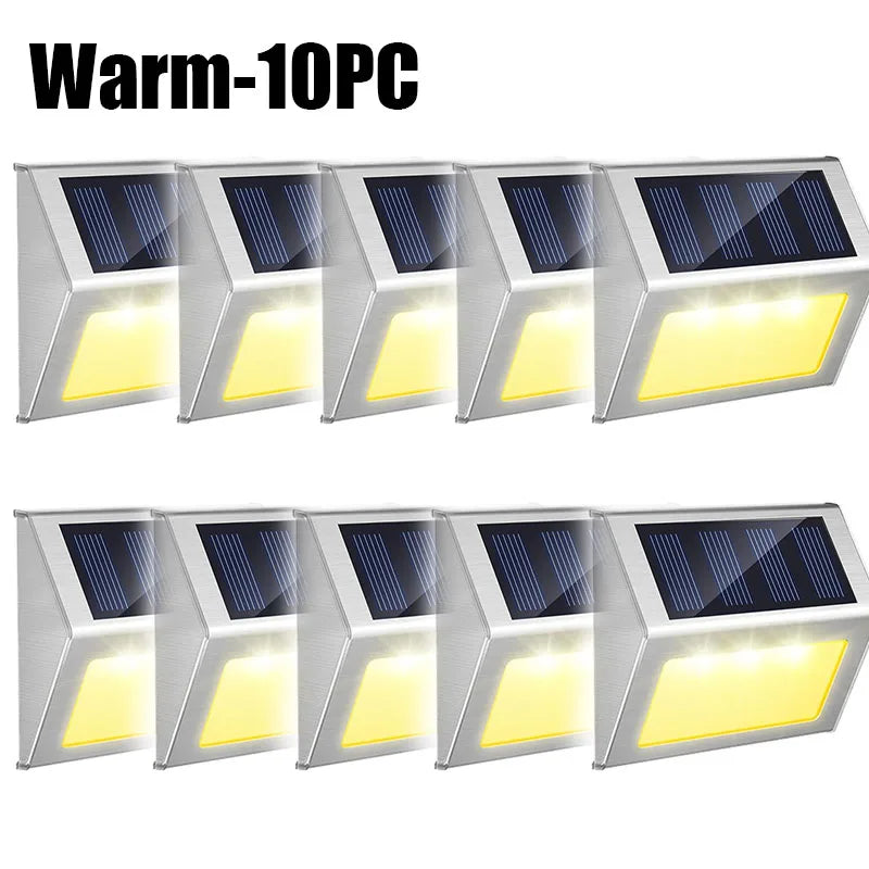 lampe solaire murale led argentée ip44 moderne autonome contrôle tactile