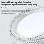 lampe led blanc imitation diamant cristal minimaliste chambre balcon couloir 3000k 6000k