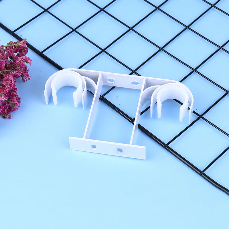 porte chaussures blanc moderne fixations murales deux places plat lisse