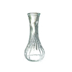 vase transparent gravé classique décoration intérieure plante hydroponique maison festive