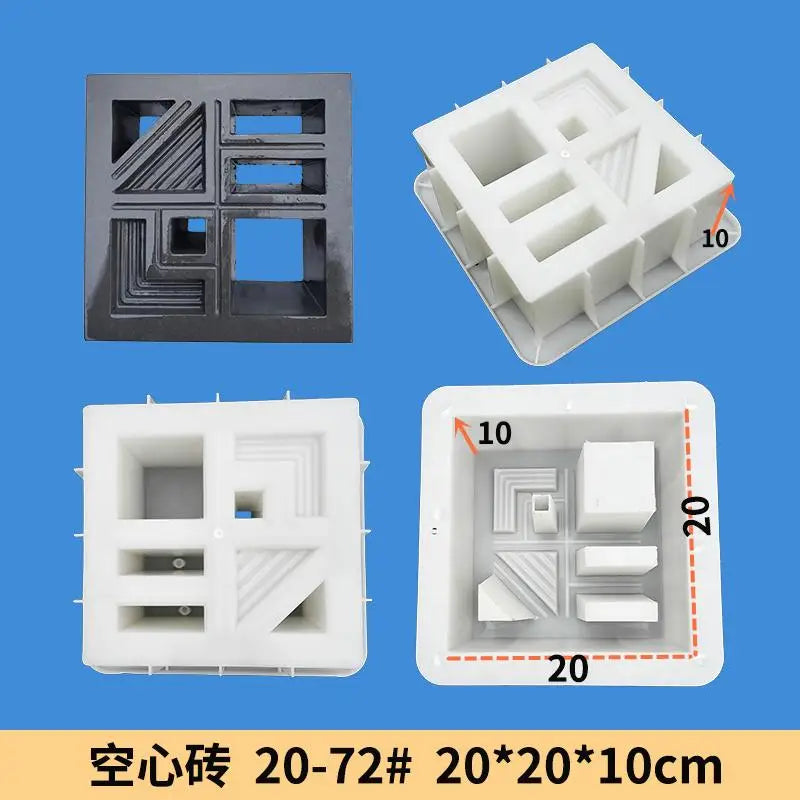 blocs décoratifs blancs motifs géométriques modernes facile utiliser cloisons décoratives intérieur extérieur