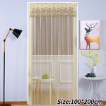 rideau moderne violet rose bleu clair brodé transparent chambre salon