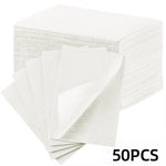 serviettes jetables violet blanc rose rayures horizontales modernes 100 pièces coussin repos main emballage