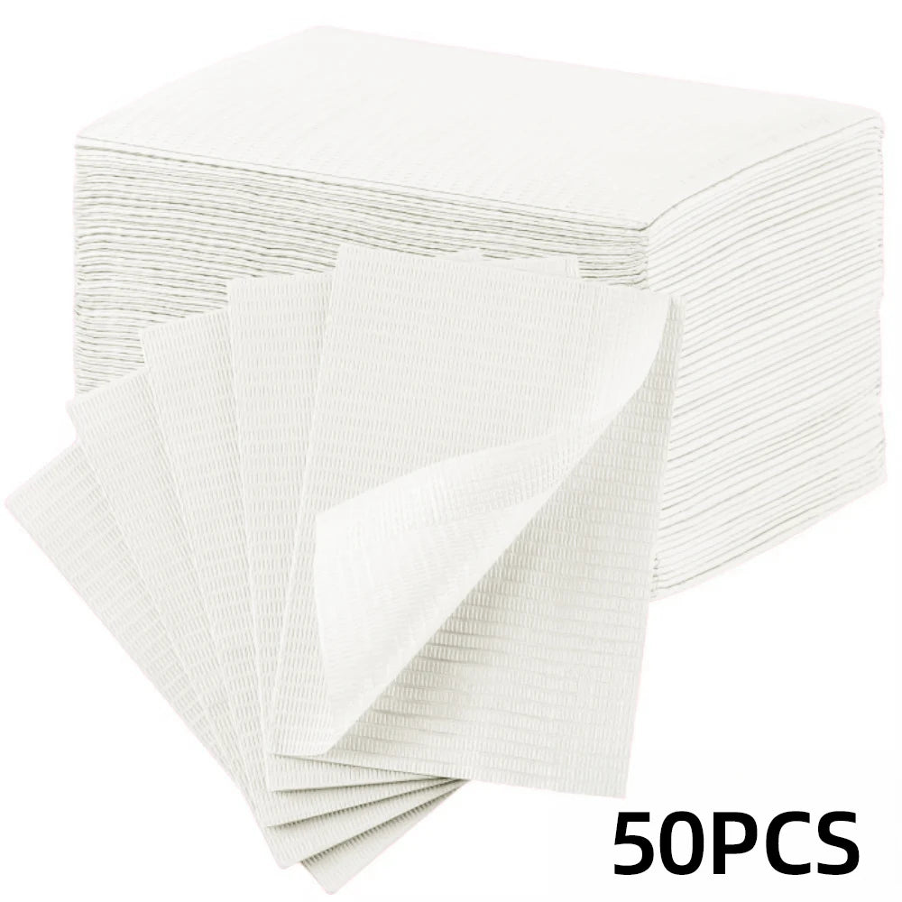 serviettes jetables violet blanc rose rayures horizontales modernes 100 pièces coussin repos main emballage