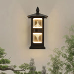 lampe murale classique transparente géométrique fixée mur noir éclairage d'entrée chambre salle bain