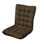 coussin chaise ergonomique polyester coton quadrillé moderne confortable jaune marron gris vert beige opaque