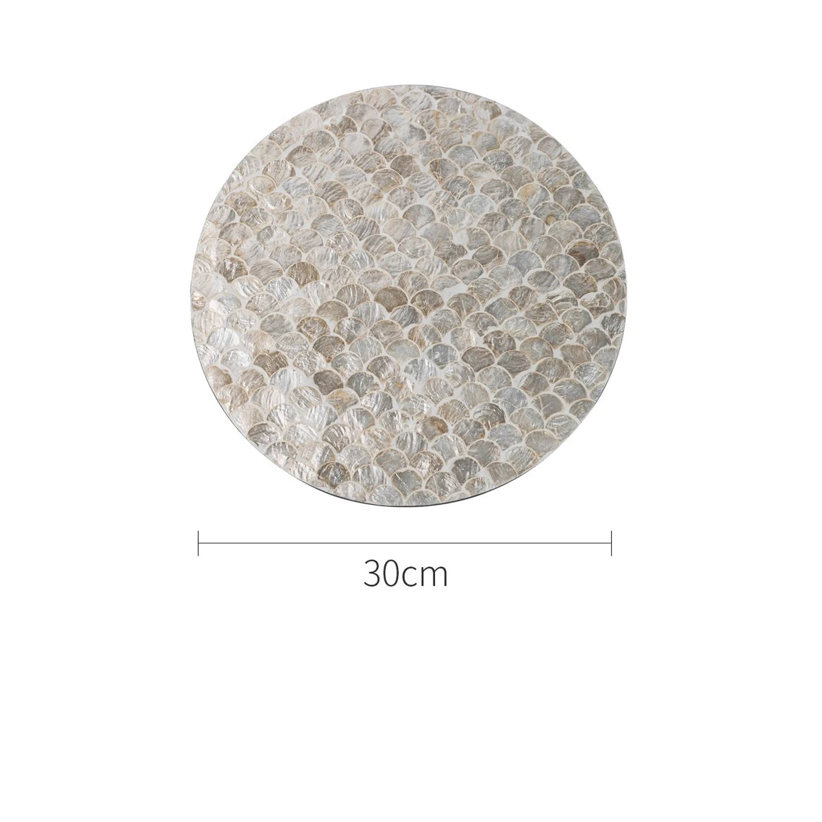 assiettes rondes mosaïque moderne blanc gris verte décoration table haut gamme motifs géométriques