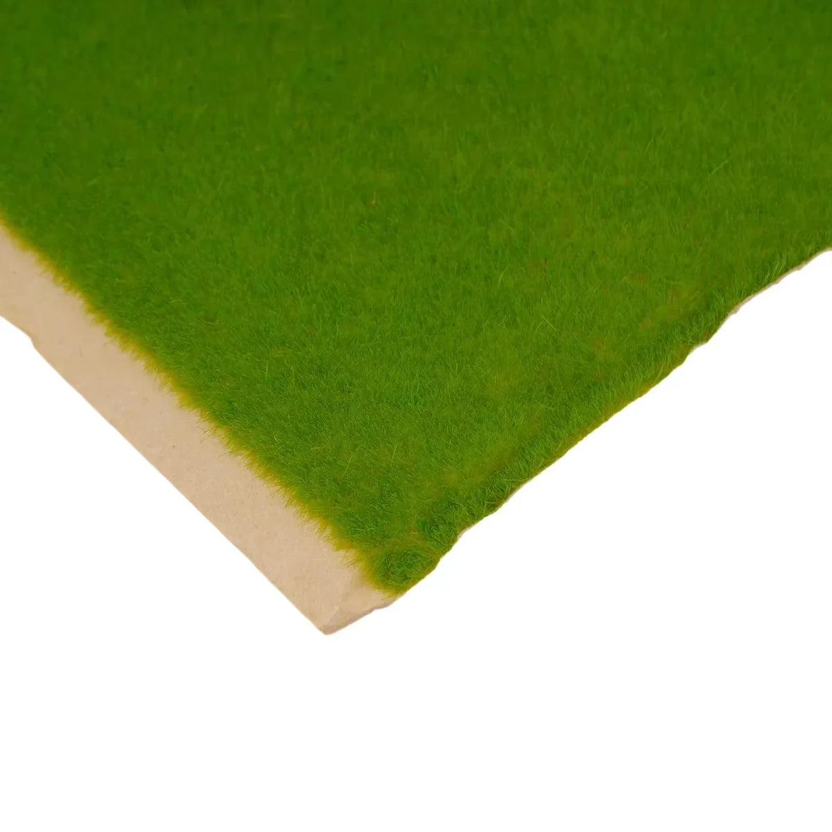 tapis artificiel vert blanc moderne décoration extérieure intérieure diorama 25x25cm