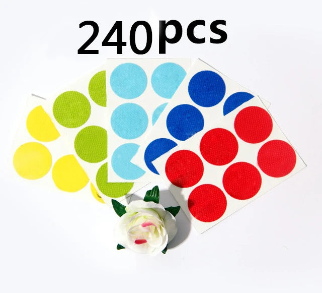 sticker répulsif moustiques autocollant naturel multicolore animaux dessin animé adhésif réutilisable enfants protection maison