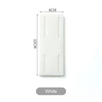 support rallonge électrique adhésif blanc bleu rose vert moderne double