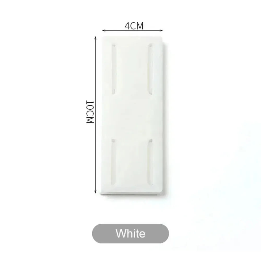 support rallonge électrique adhésif blanc bleu rose vert moderne double