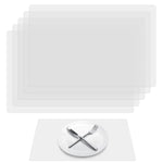 tapis table transparent adhésif protection moderne cuisine salle manger pack