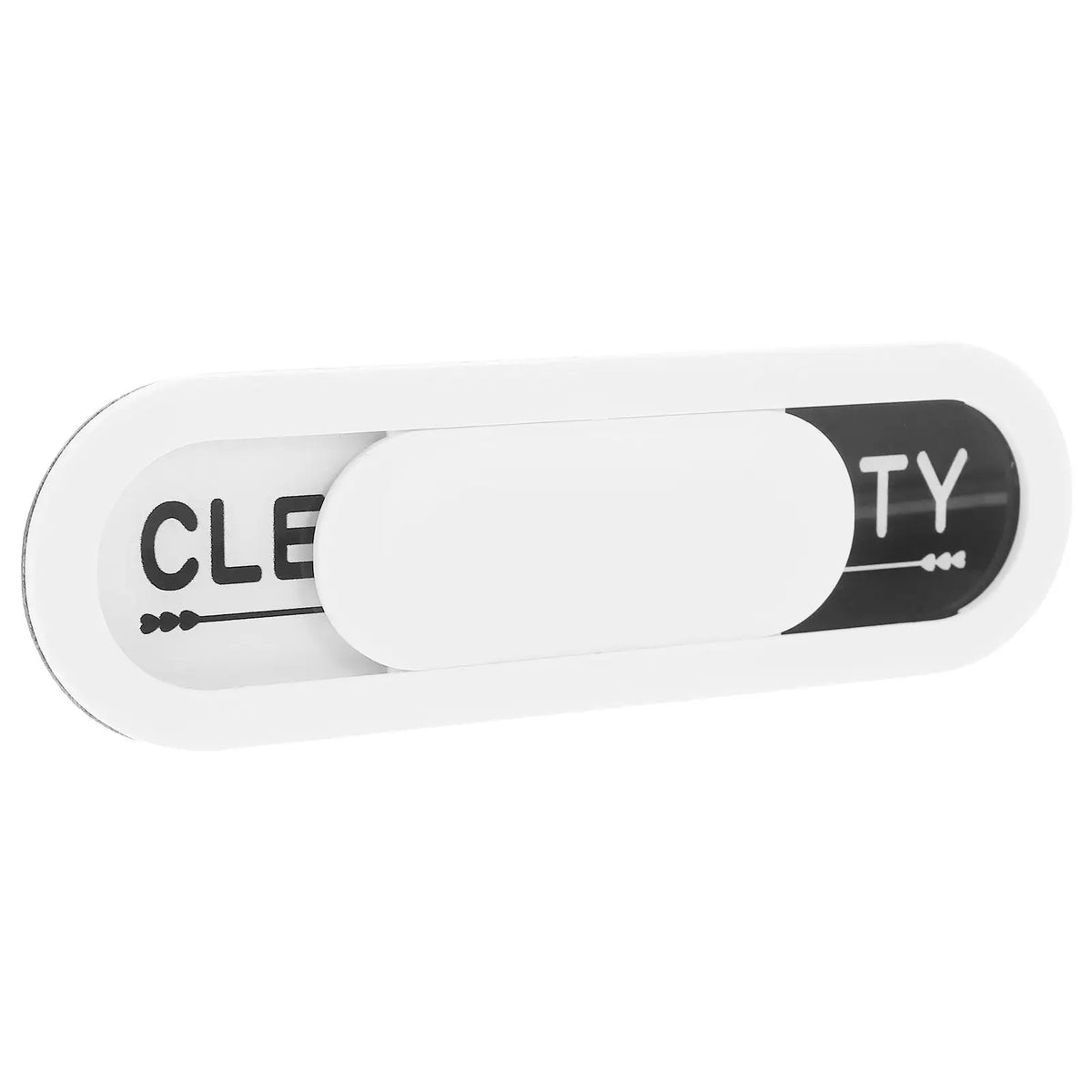 étiquette machine laver adhésive signe propre sale blanc noir modernes flèches textes CLE TY