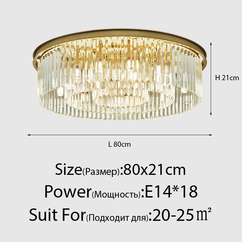 suspension lumineuse moderne cristaux noir doré led élégante tringle chambre salon