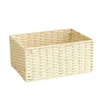paniers rangement osier tressé rectangulaires multi taille rustiques organisation salle bain
