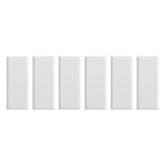 panneaux revêtement mural modernes minimaux gris clair blancs adhésifs faciles installer insonorisants anti choc
